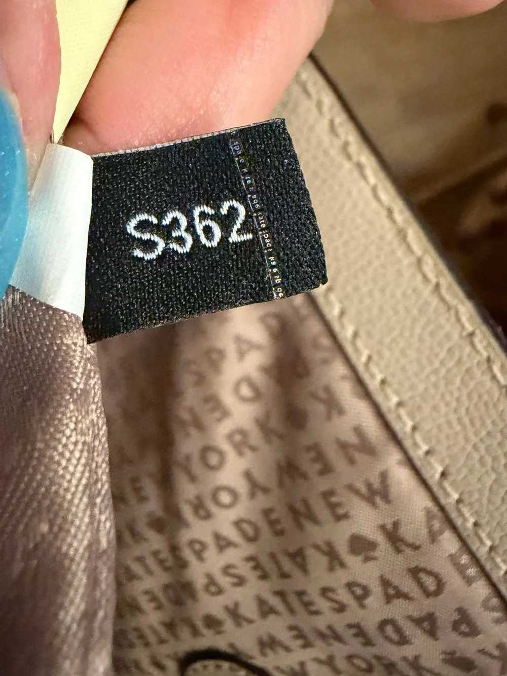 Kate Spade Patterson Drive Maisie Mini Leather Crossbody Taupe